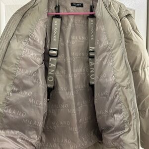Milano Di Rouge Light Tan Puffer Jacket